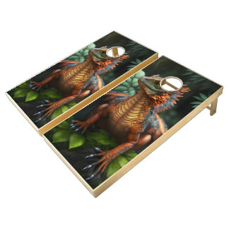 Red Dragon Cornhole Set
