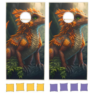 Red Dragon Cornhole Set