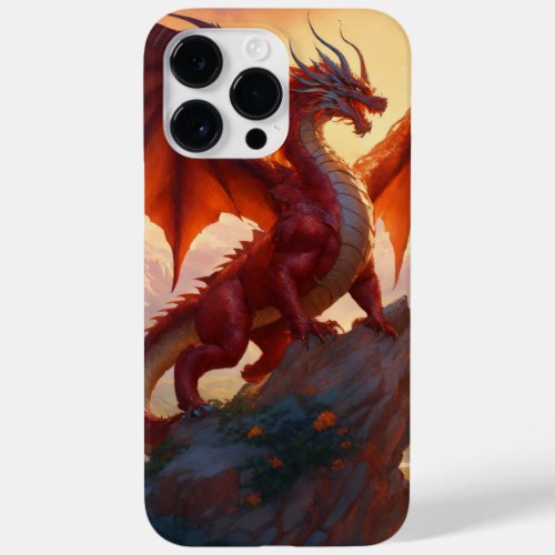 Red dragon Fansion iPhone 14 Pro Max Case cover 