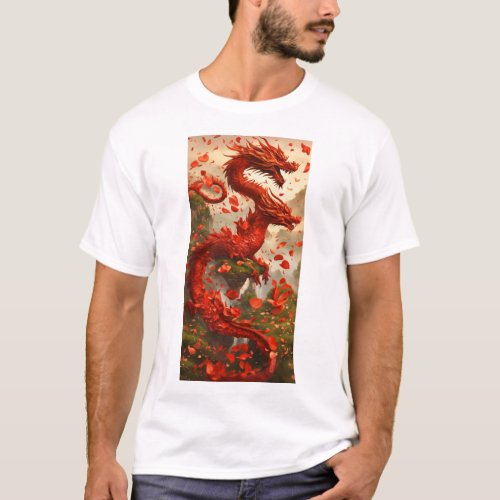 red dragon Fansion T_Shirt 