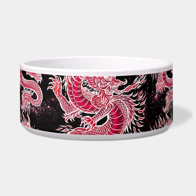 Red Dragon Galaxy Bowl (Front)