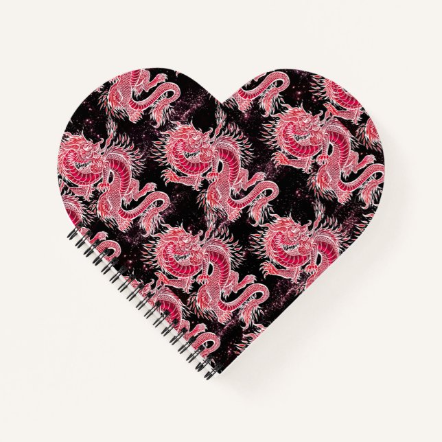 Red Dragon Galaxy Notebook (Front)