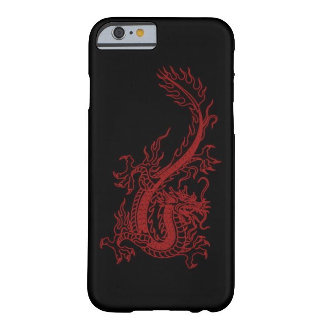 Red Dragon Glaurung iPhone 6 Case (Back)