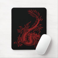 Red Dragon Glaurung Mouse Pad