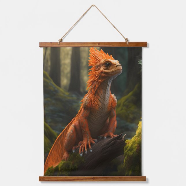red dragon hanging tapestry (Front)