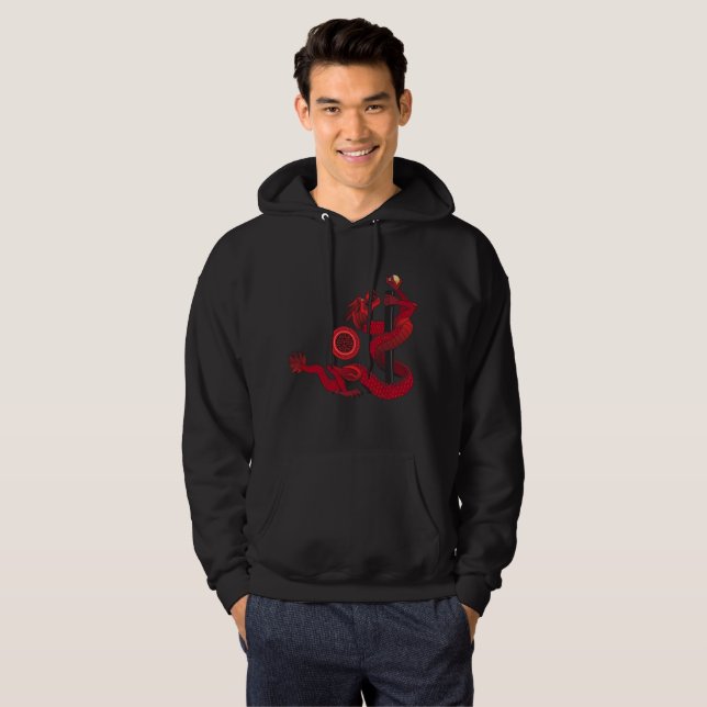 Red Dragon Hoodie (Front Full)