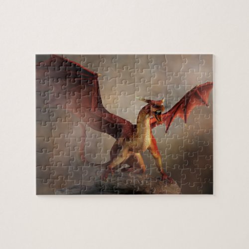 Red Dragon Jigsaw Puzzle