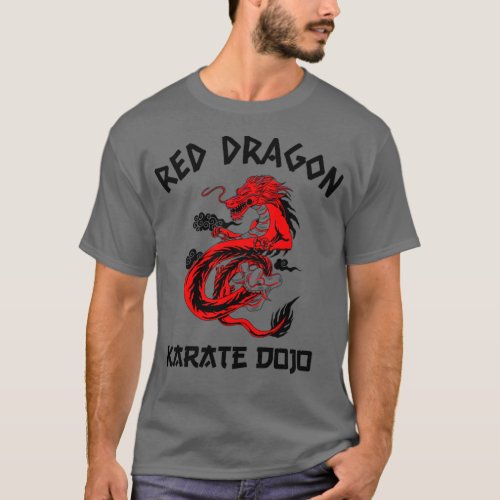Red Dragon Karate Dojo T_Shirt