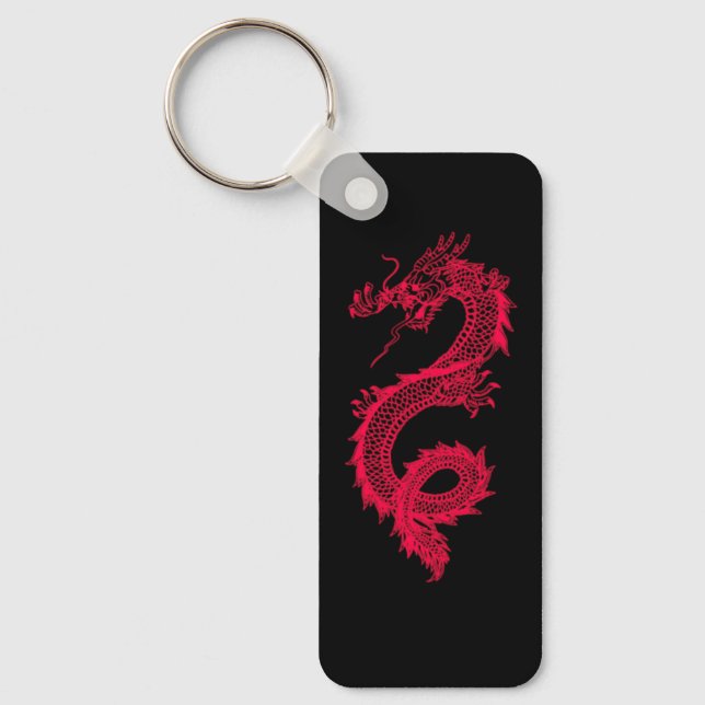 Red Dragon Keychain (Front)