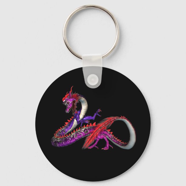 red dragon keychain (Front)