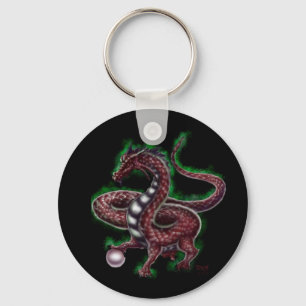 Red Dragon Keychain