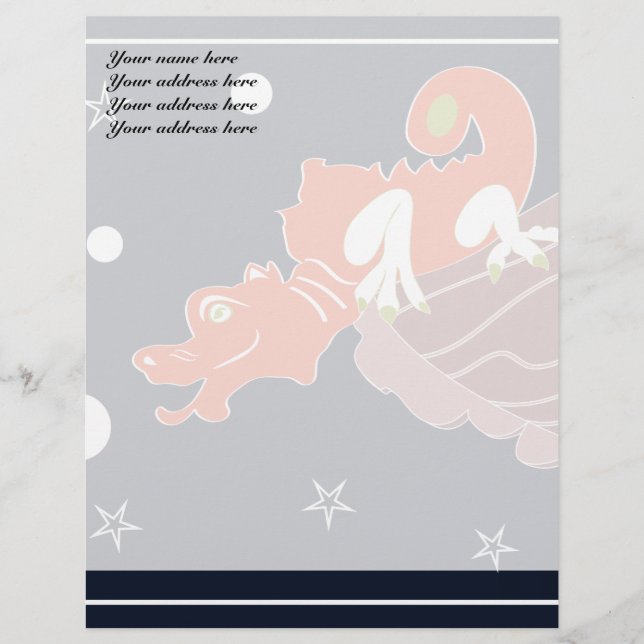 Red Dragon Letterhead (Front)