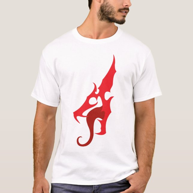 Red Dragon Logo Tee (Front)