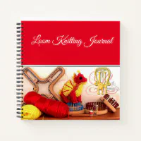 Red Dragon Loom Knitting Journal