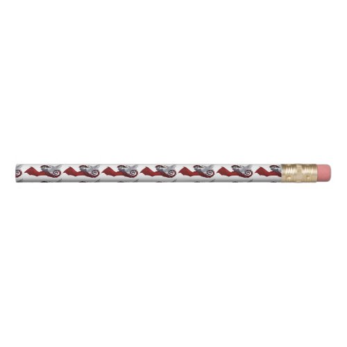 Red Dragon Monster Crimson Fantasy Wings Unicorn Pencil