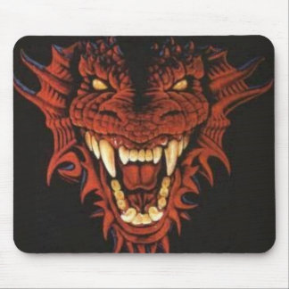 Red Dragon Mousepad