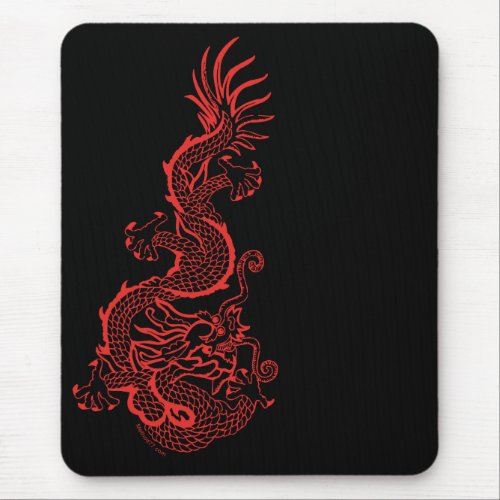 Red Dragon Mousepad