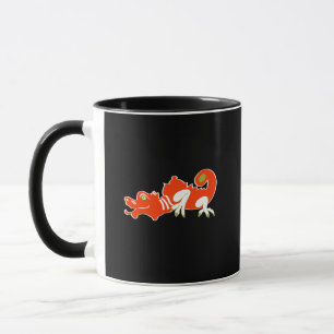 Red dragon mug