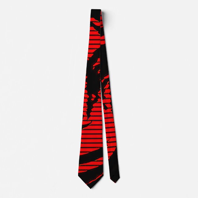 Red dragon   neck tie (Front)