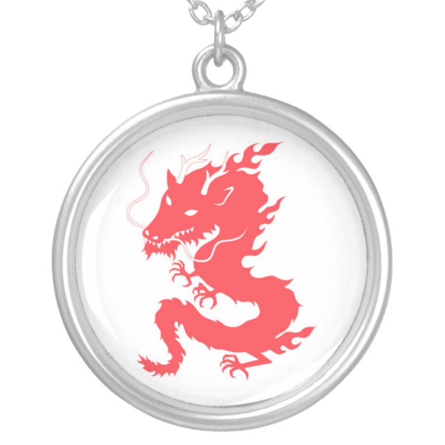 Red Dragon Necklace (Front)