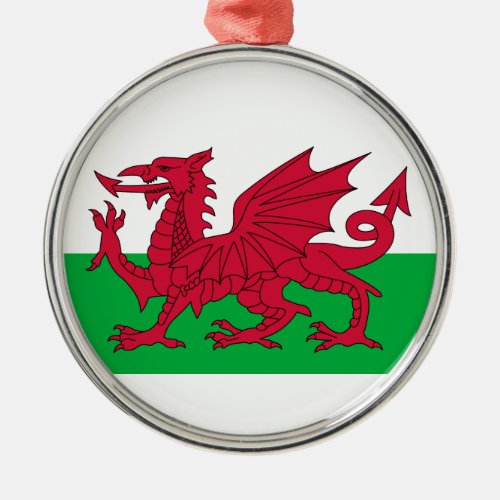 Red Dragon Of Wales Christmas Tree Ornament