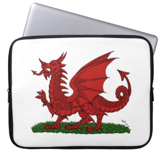 Red Dragon of Wales Laptop Sleeve