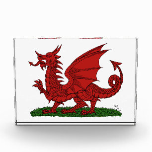 Red Dragon of Wales Photo Block