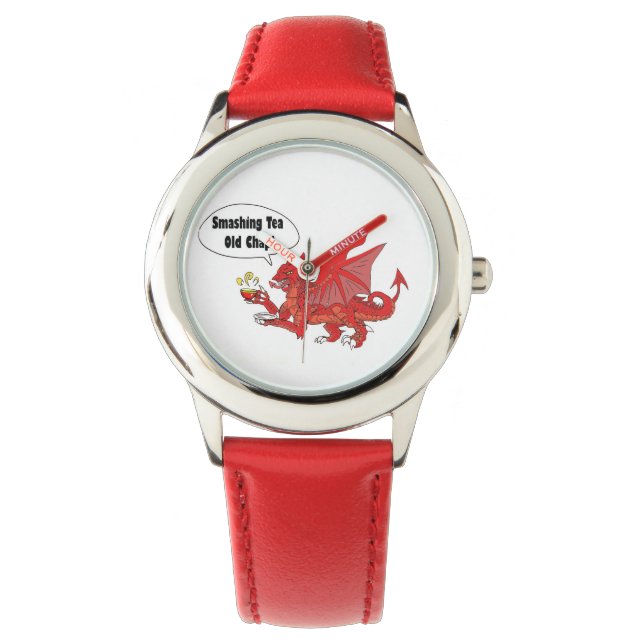 Red Dragon of Wales Watch (Front)