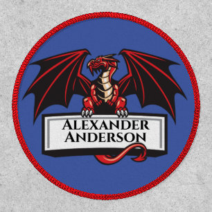 Red Dragon Personalize  Patch