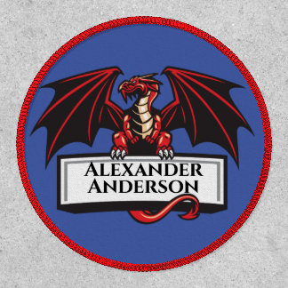 Red Dragon Personalize  Patch