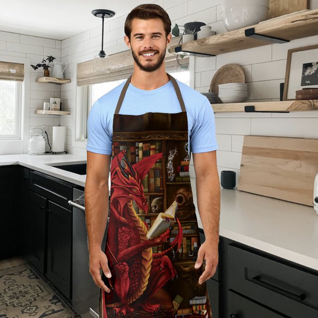 Red Dragon Podcast Fantasy Apron (Creator Uploaded)