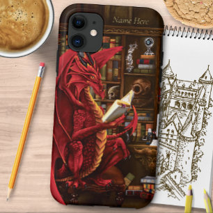 Red Dragon Podcast Fantasy iPhone 11 Case