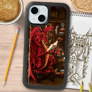 Red Dragon Podcast Fantasy iPhone 15 Case