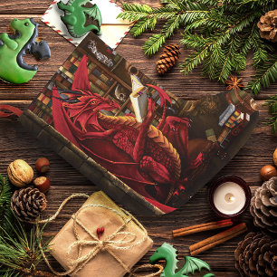 Red Dragon Podcast Fantasy Large Christmas Stocking