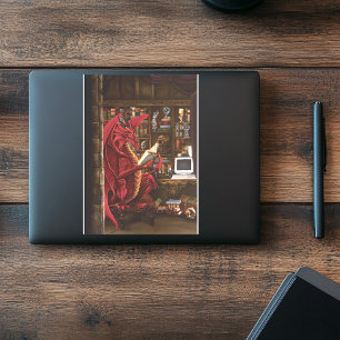 Red Dragon Podcast Fantasy Sticker