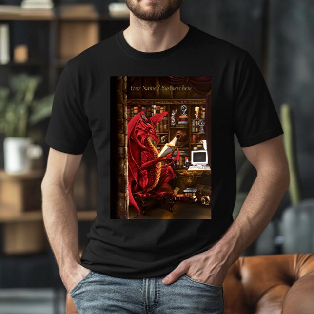 Red Dragon Podcast Fantasy T-Shirt (Creator Uploaded)