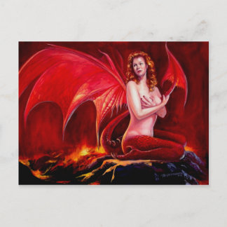 Red Dragon Postcard