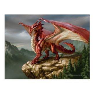 Red Dragon Postcard