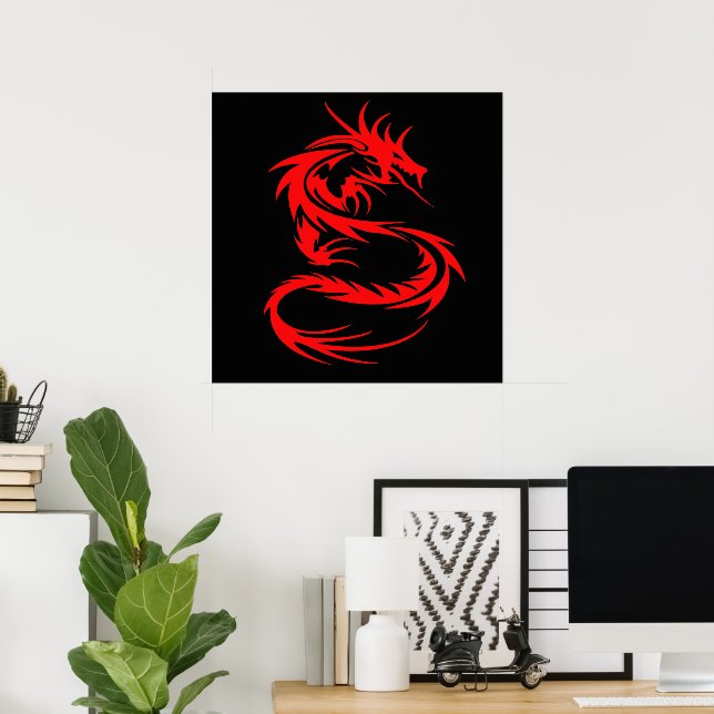 Red Dragon Poster (Home Office)