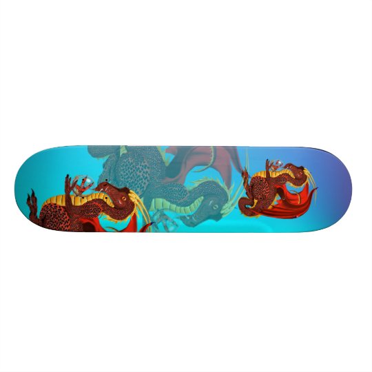 Red Dragon Skateboard
