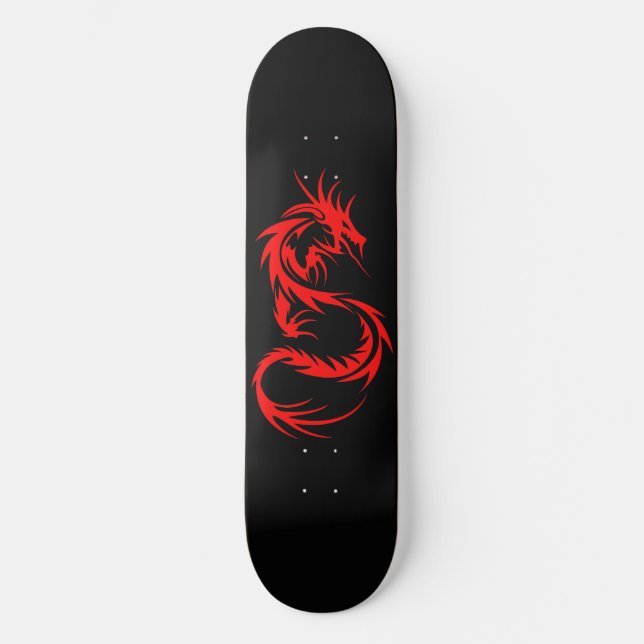Red Dragon Skateboard (Front)