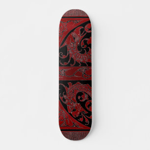 Red Dragon Skateboard Deck