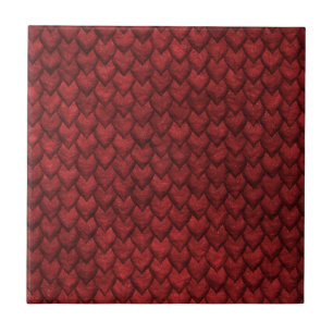 Red Dragon Skin Ceramic Tile
