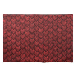 Red Dragon Skin Cloth Placemat