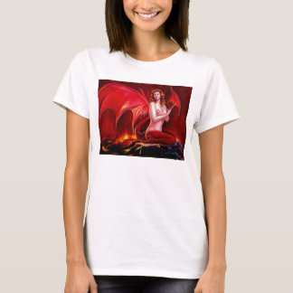 Red Dragon Spaghetti Strap T-Shirt