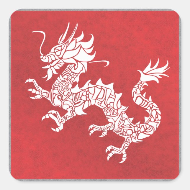 red dragon stickers (Front)