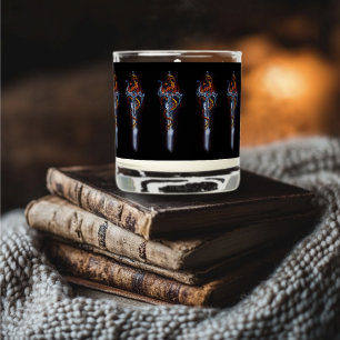 Red Dragon Sword Fantasy Scented Candle