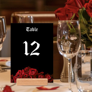 Red Dragon Sword Roses Holder