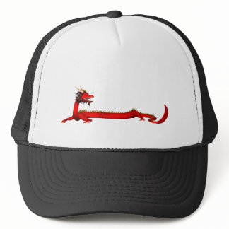 Red Dragon Trucker Hat