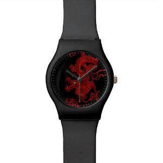 Red Dragon Wrist Watch